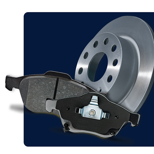 Fahren brake disc and pads.