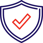 Icon of a quality certificate.